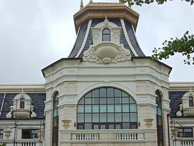 外立面安裝完成