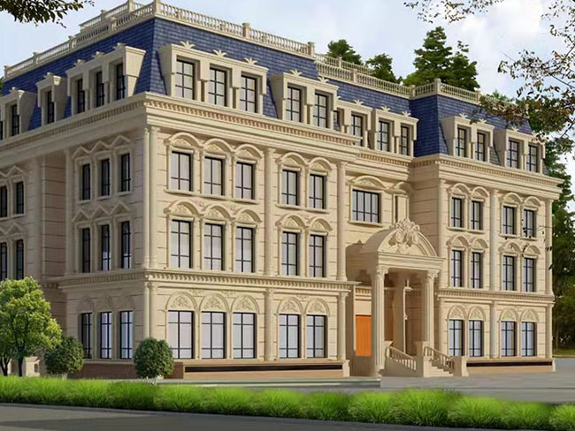 外立面安裝完成