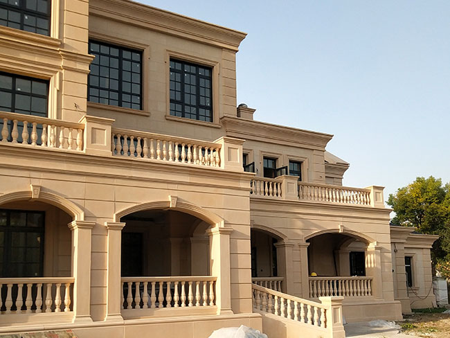 外立面安裝完成