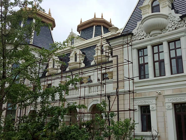 外立面安裝完成